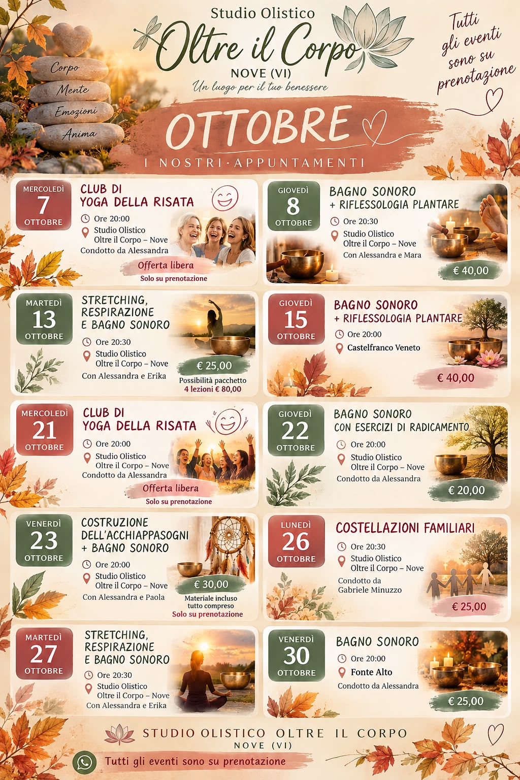 Incontri di ottobre